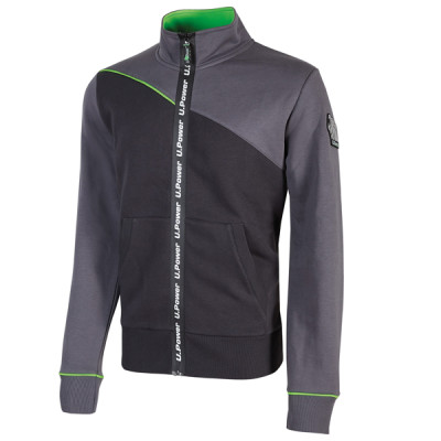 Felpa Uranus - taglia XL - grigio - U-Power