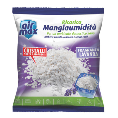 Ricarica sali assorbiumidità - lavanda - 1 kg - Air Max