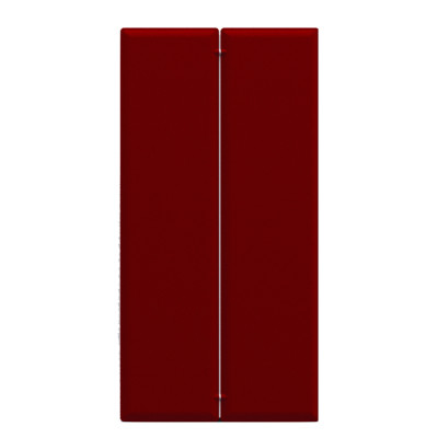 Pannello fonoassorbente Moody - 160 x 40 cm - rosso