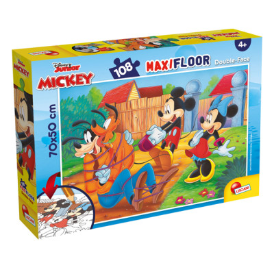 Puzzle Maxi  Mickey My Friends  - 108 pezzi - Lisciani