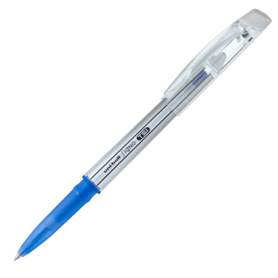 Penna a sfera gel cancellabile Uni Ball Signo TSI - punta 0,7mm - blu - Uni Mitsubishi