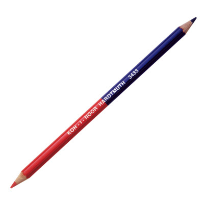 Matita bicolore sottile - rosso-blu - Koh.I.Noor - conf. 12 pezzi