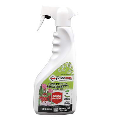 Insetticida-aficida spray multinsetto - pronto uso con PFnPO - 500 ml - Protemax