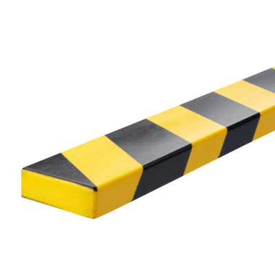 Profilo paracolpi S20 - per superfici - giallo-nero - Durable