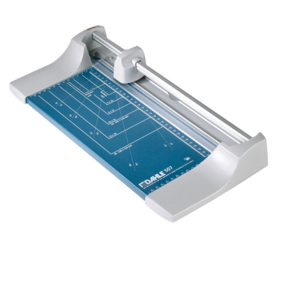 Taglierina a rullo Hobby 507 - 44 x 21,1 cm - 320 mm (A4) - 8 fogli - blu-grigio - Dahle