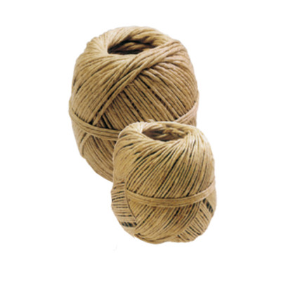 Rotolo di spago - diametro 3,5 mm - lunghezza 16 m - 100 gr - canapa naturale titolo 2 3-4 - Viva - conf. 10 pezzi