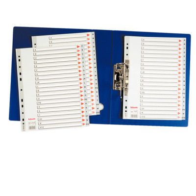 Separatore alfabetico A-Z - PPL - A4 - grigio - Esselte