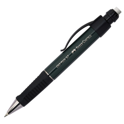 Portamine Grip Plus Metallic - mina 0,70mm - fusto verde - Faber-Castell