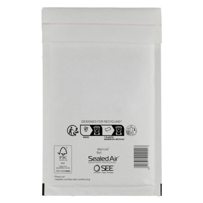 Busta imbottita Mail Lite - E (22 x 26 cm) - bianco - Sealed Air - conf. 10 pezzi