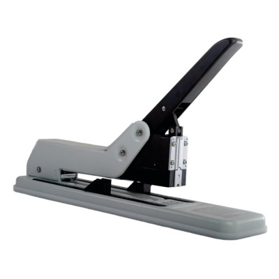 Cucitrice da tavolo 130 - braccio lungo - max 180 fogli - grigio-nero - Molho Leone