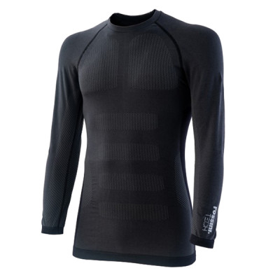 T-Shirt Thermo Active - manica lunga - taglia S-M - antracite - Rossini