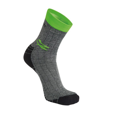 Calze corte Giady - taglia unica - grigio-verde - U-Power - conf. 2 pezzi