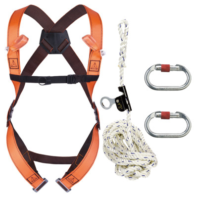 Kit anticaduta ELARA 170 - per lavori in copertura - taglia S-M-L - Deltaplus