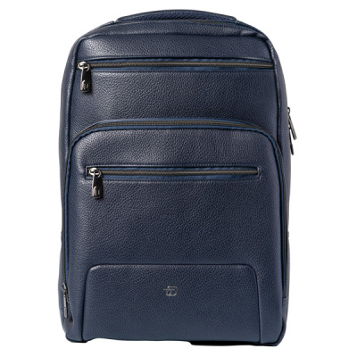 Zaino Gate Trended - 29 x 42 x 15 cm - ecopelle - blu - In Tempo