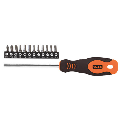 Cacciavite portainserto magnetico - con attacco da 1-4   - Valex