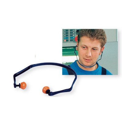 Inserti auricolari con archetto 1310 - SNR 26 dB - blu-arancio - 3M