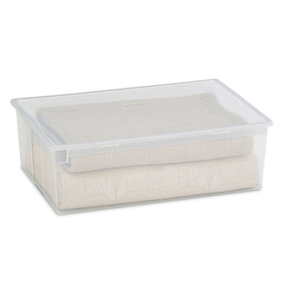 Contenitore multiuso Light Box XL - 57,8x39,6x18,5 cm - 36 L - plastica - trasparente - Terry