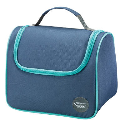 Lunch Bag - Picnick Easy - 20 x 25 x 18 cm - 6,3 L - azzurro-blu - Maped
