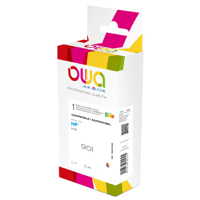 Armor - Cartuccia ink Compatibile  per Hp - C-M-Y - N°901 3C - 18 ml