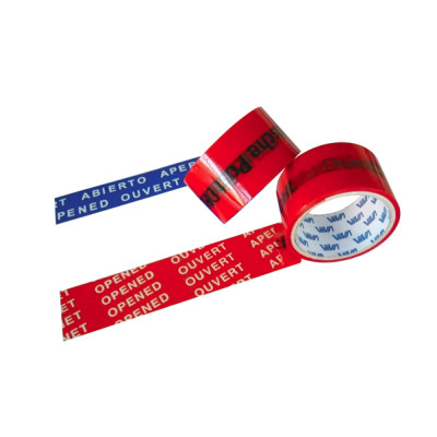 Nastro antieffrazione  aperto  - larghezza 5 cm - lunghezza 50 m - rosso - Viva
