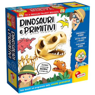I m a Genius TS Dinosauri e Primitivi - Lisciani