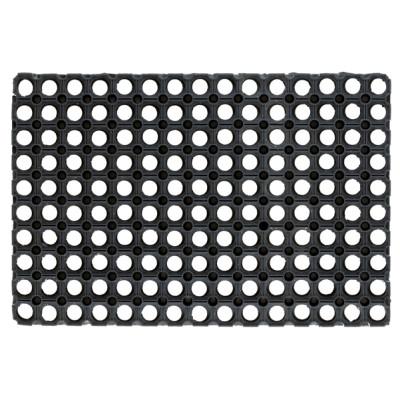 Zerbino Gummy - 40 x 80 cm - nero - Velcoc