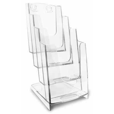 Portadepliant modulare - 4 tasche 1-3 A4 - 11,5 x 26,5 x 18,4 cm - Arda