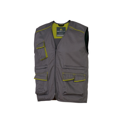 GILET da LAVORO M6GIL grigio-verde Tg. L PANOSTYLEÂ®