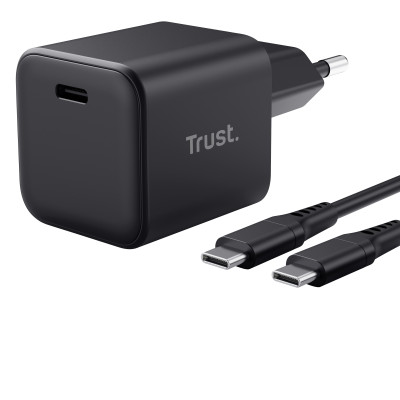 Caricabatterie - ultracompatto - 65W GaN USB-C - Maxo - Trust