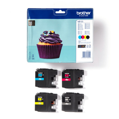 Brother - Cartuccia - C-M-Y-K - LC123VALBP