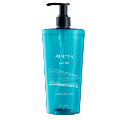 Doccia shampoo 2 in 1 - dispenser 400 ml - atlantis - Beauty Escape