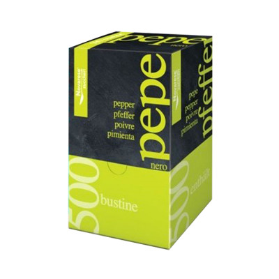 Pepe nero - bustina monodose da 0,2 gr - conf. 500 pezzi