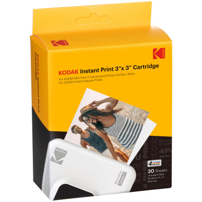 Carta per Mini Shot 3 Retro - 3.0X 3.0 - 30Pz - Kodak