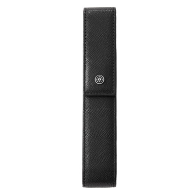 Portapenne c-chiusura magnetica - pelle Saffiano - nero - Cross