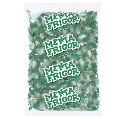 Caramelle Frigor - gusto menta - busta 1 kg