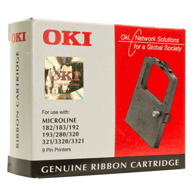 Oki - Nastro - Nero - ml182-92-93 280 320-1 3320-1 ml183 - 09002303 - 3.000.000 caratteri