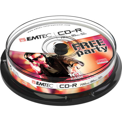 Emtec - CD-R - ECOC801052CB - 80min-700mb