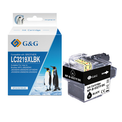 G&G - Cartuccia ink Compatibile per Brother MFC-J6930DW-J6530DW-J6935DW - Nero