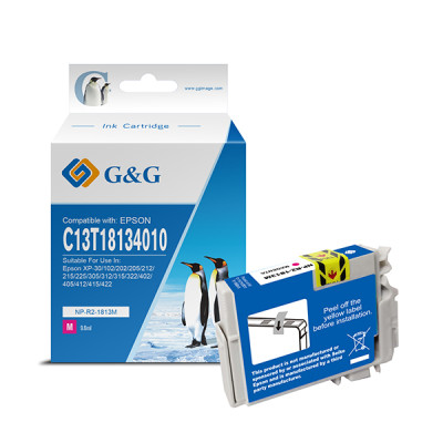 G&G - Cartuccia ink Compatibile per Epson P-30-102-202 - Magenta