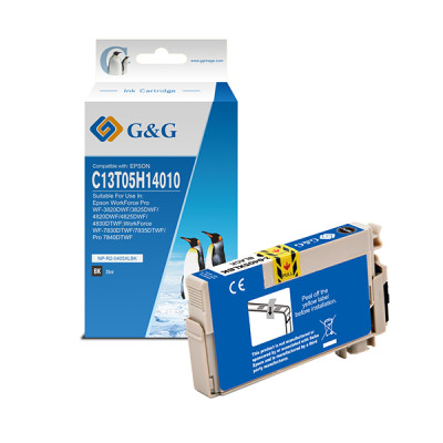 G&G - Cartuccia ink Compatibile per Epson WorkForce Pro WF-3820DWF-3825DWF-4820DWF - Nero