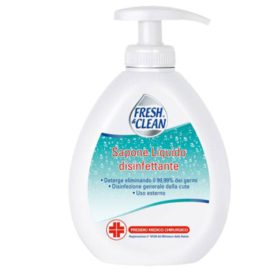 Sapone liquido disinfettante - 300 ml - FresheClean
