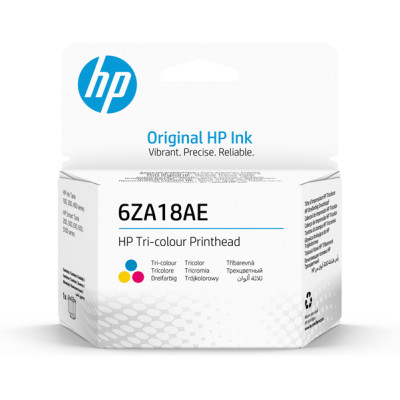 Hp - Testina di stampa originale - C-M-Y - 6ZA18AE