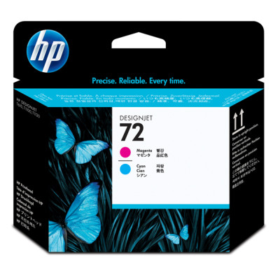 Hp - Testina di stampa originale - 72 - Magenta - Ciano - C9383A - 69 pag