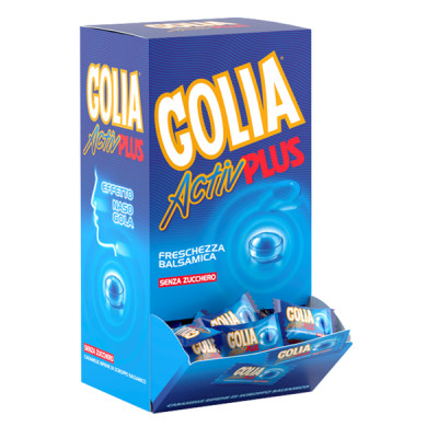Caramelle Golia active plus - Perfetti - conf. 180 pezzi