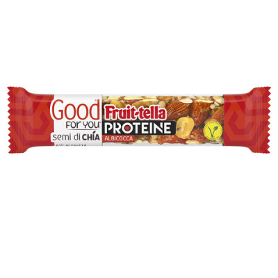 Barretta frutta secca Good For You - proteica-albicocca - 36 gr - Fruit-Tella