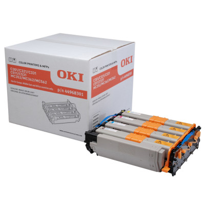 Oki - Tamburo - C-M-Y-K - MC352-MC362-MC562-C301-321-331-511-C531 - 44968301 - C-M-Y 20.000 pag - K 30.000 pag