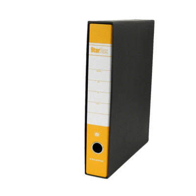 Registratore Starbox sfuso - dorso 5 cm - protocollo 23 x 33 cm - giallo - Starline