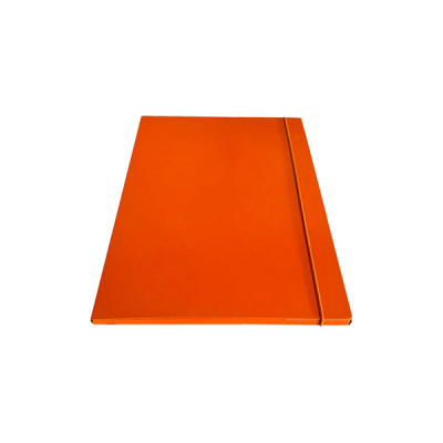 Cartella c-elastico tondo - dorso 1cm - arancio - Starline