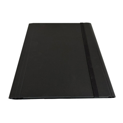 Cartella c-elastico piatto - dorso variabile - grigio - Starline