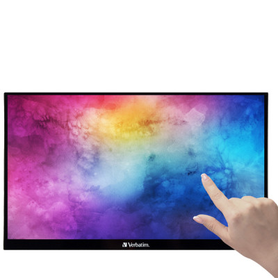 Verbatim - Monitor Portatile 15  - touchscreen Full HD - 1080p